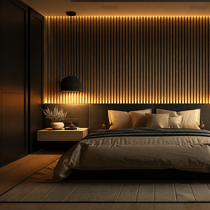 Last Oak Signature Slat Wall Panels - 2.75x1.10m
