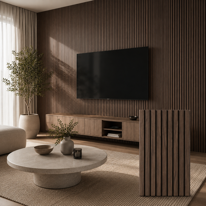 Last Oak Signature Slat Wall Panels - 2.75x1.10m