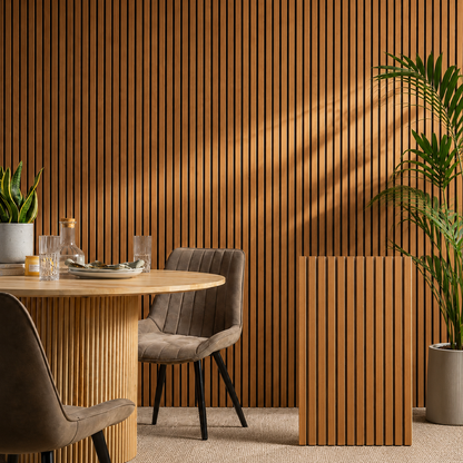 Last Oak Signature Slat Wall Panels - 2.75x1.10m