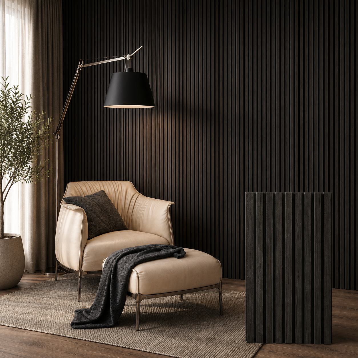 Last Oak Signature Slat Wall Panels - 2.75x1.10m