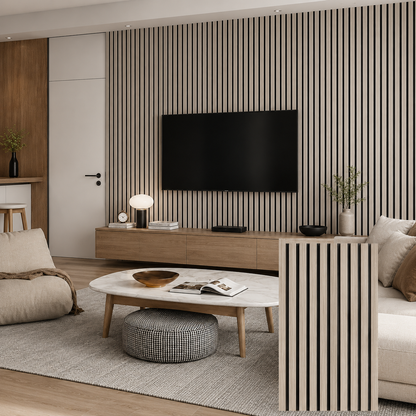 Last Oak Signature Slat Wall Panels - 2.75x1.10m